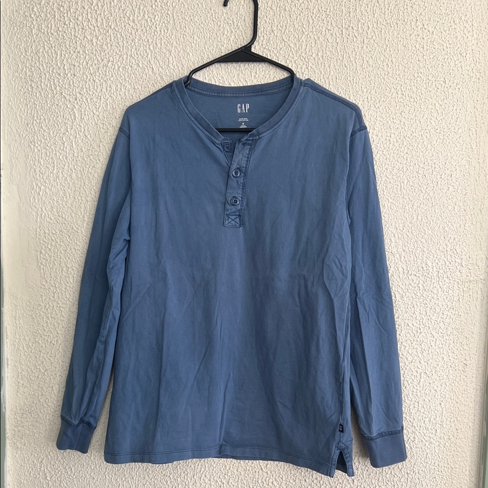 GAP Brand Henley Long Sleeve Tee